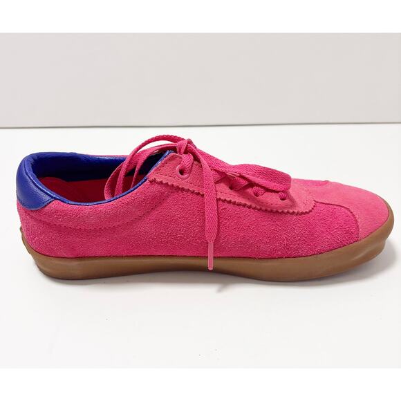 Vans Sport Low Suede PopCush Bambino Honeysuckle/Blue M-7.5 W-9 Streetwear Suede - Picture 8 of 12